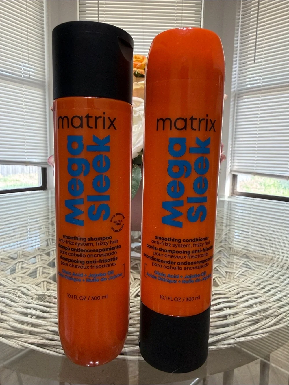 Matrix Mega Sleek Shampoo & Conditioner Set - 10.1oz
